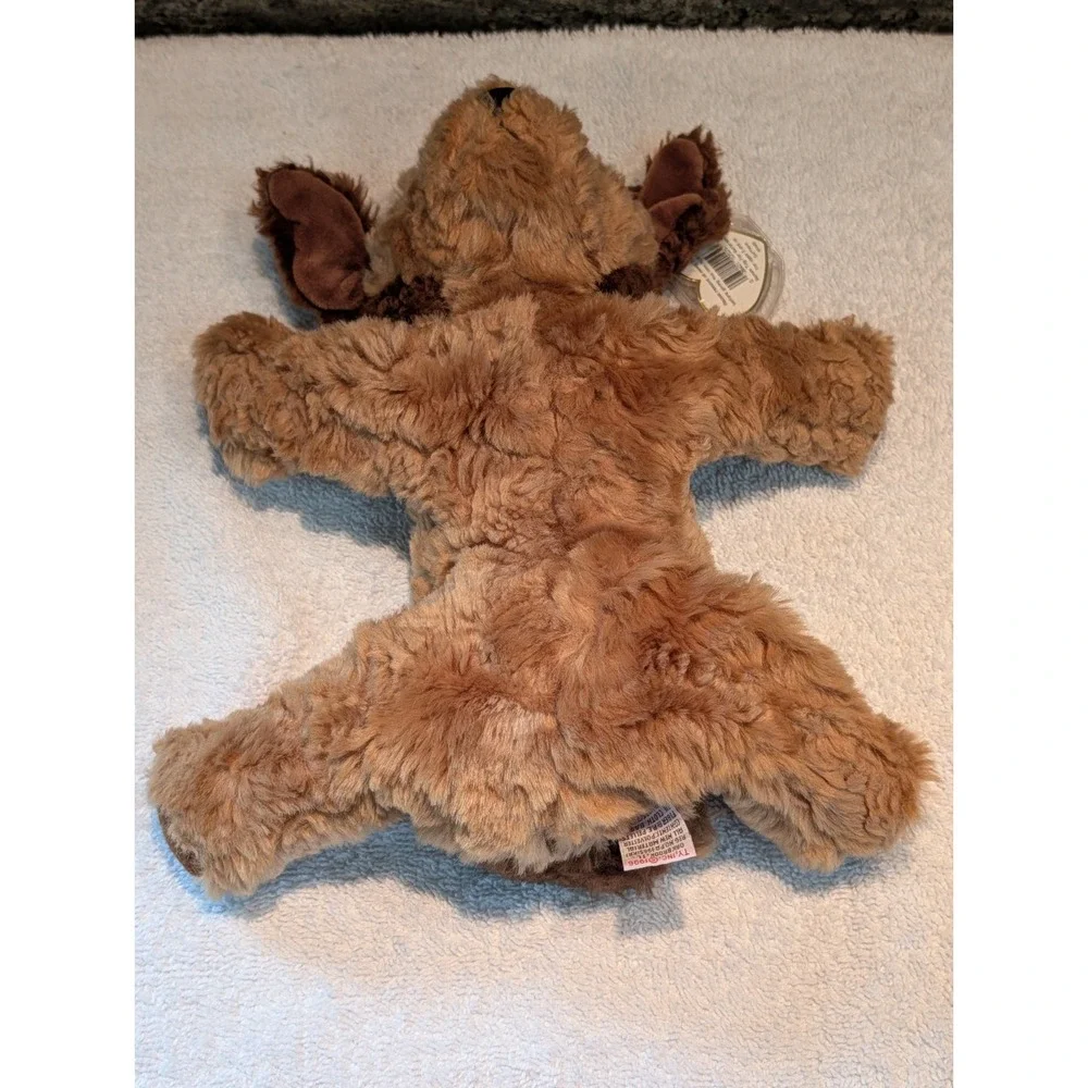 Vintage TY Classic CHIPS Brown Tan Curly Floppy Puppy Dog Plush With Tag  10